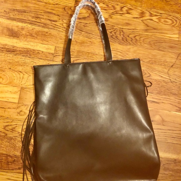 Victoria Secret Black fringe bag - Picture 3 of 7